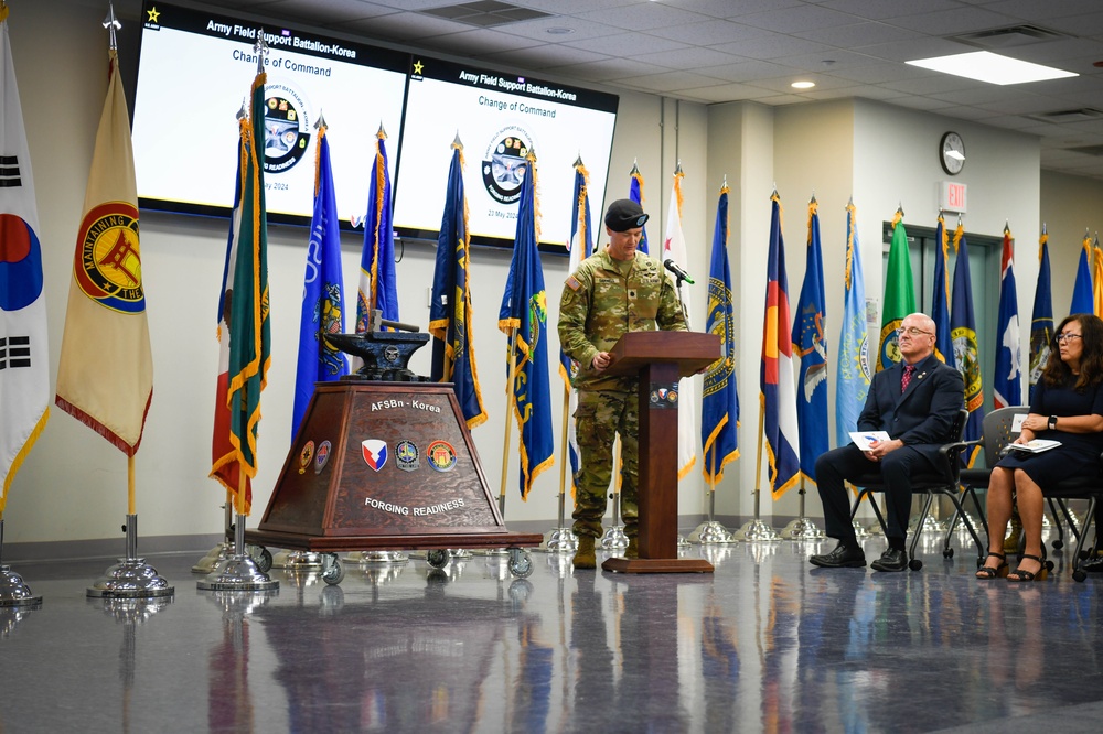 AFSB-K Change of Command