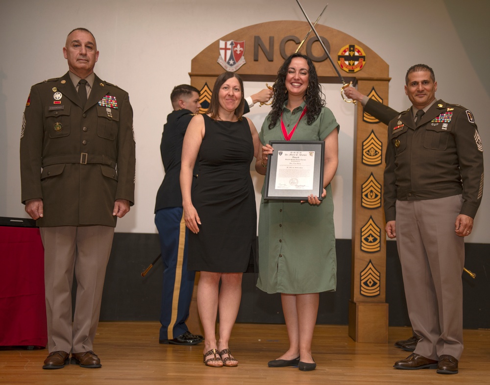 Rheinland-Pfalz Sergeant Morales Club Induction Ceremony