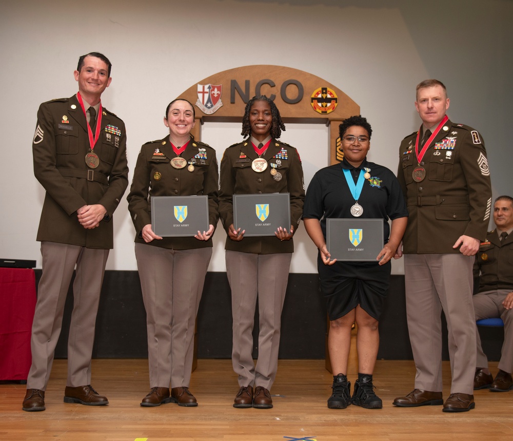 Rheinland-Pfalz Sergeant Morales Club Induction Ceremony