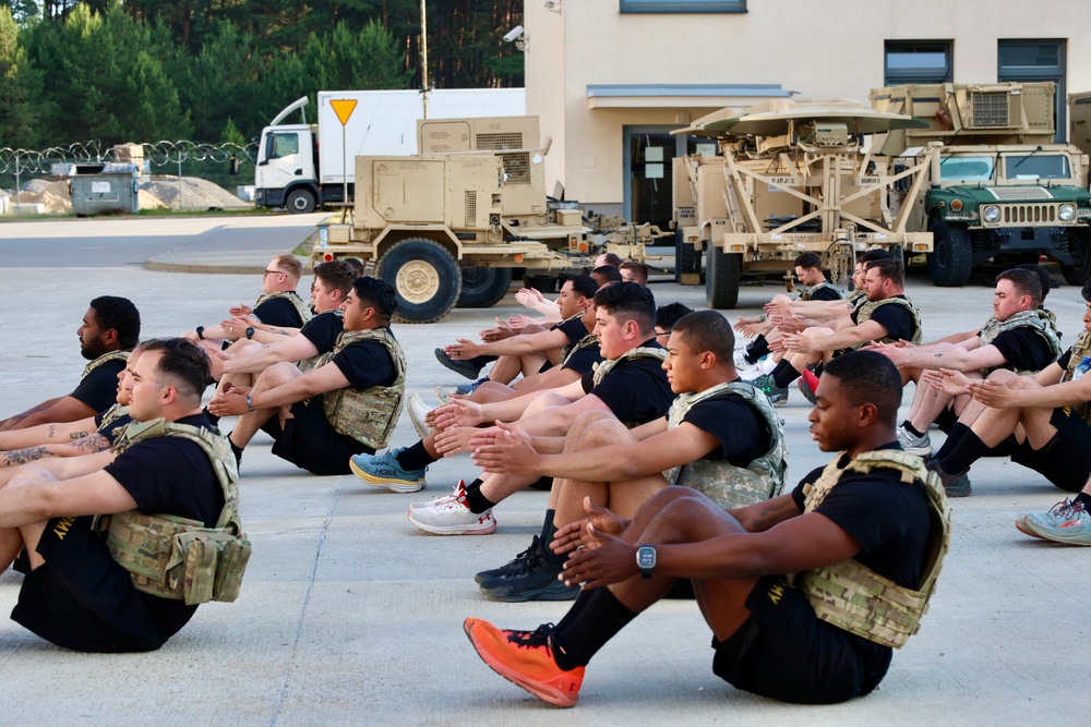 Charlie Co., 588th Bde. Eng. Bn. conducts Murph Challenge 2024