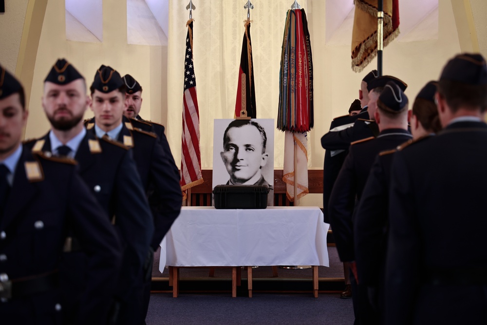 21st TSC mortuary affairs team receives remains of missing World War II Soldier