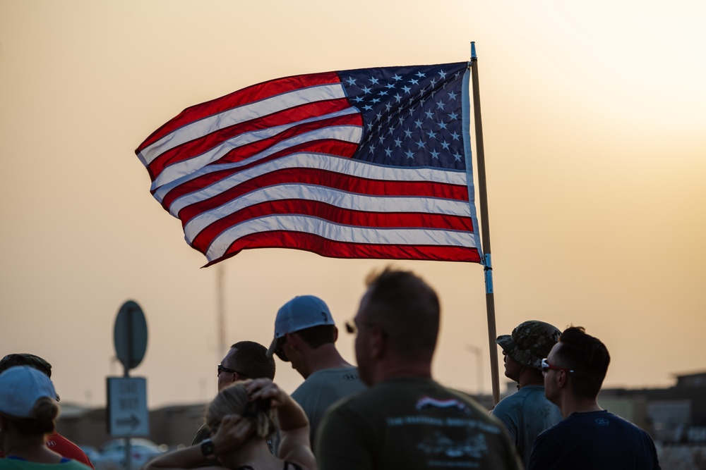 AFCENT service members complete 24-hour Memorial Day march