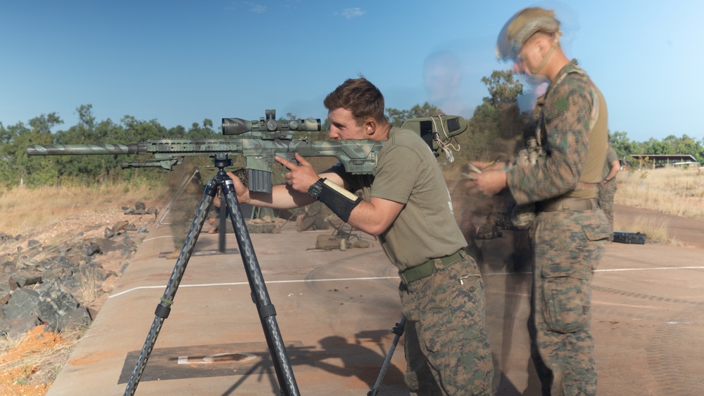 MRF-D 24.3: U.S. Marines, Australian Army Soldiers participate in live-fire stalking exercise