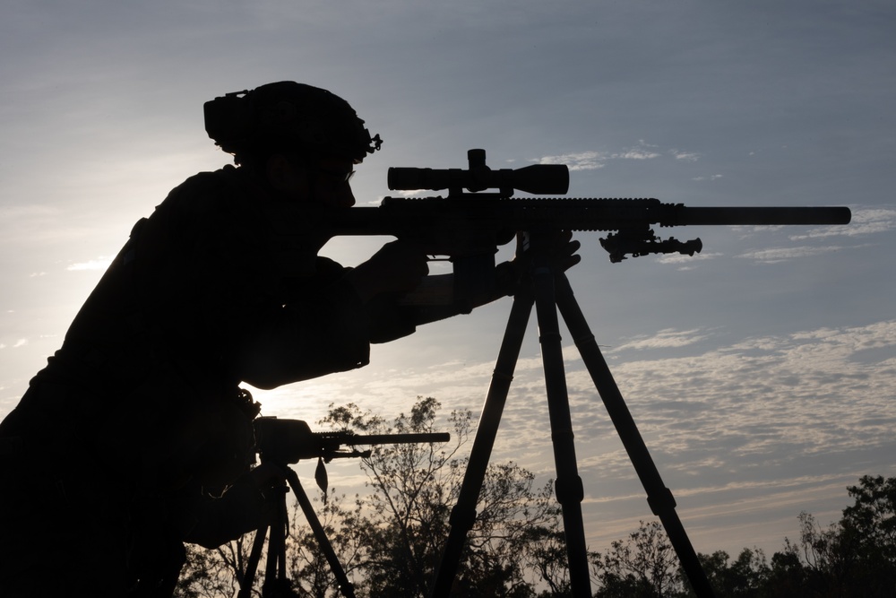 MRF-D 24.3: U.S. Marines, Australian Army Soldiers participate in live-fire stalking exercise