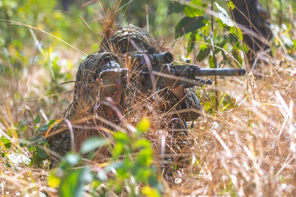 MRF-D 24.3: U.S. Marines, Australian Army Soldiers participate in live-fire stalking exercise