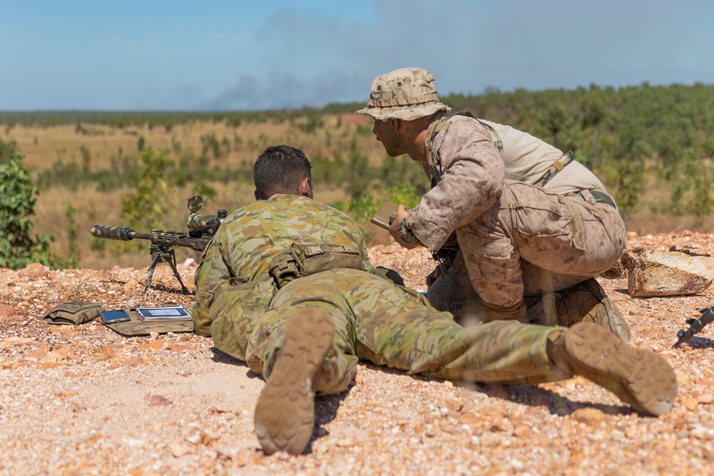 MRF-D 24.3: U.S. Marines, Australian Army Soldiers participate in live-fire stalking exercise