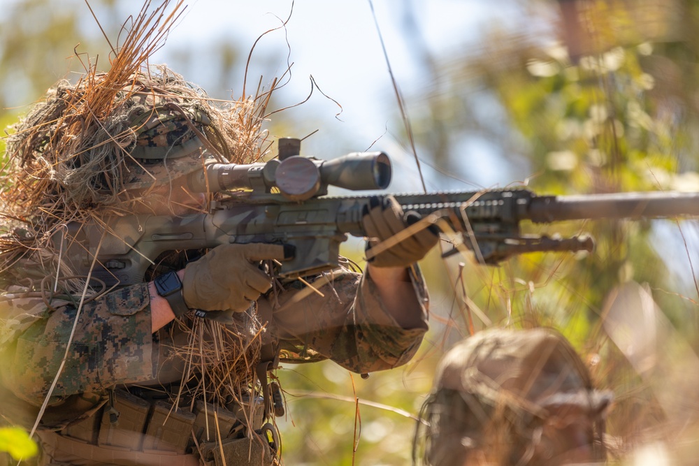 MRF-D 24.3: U.S. Marines, Australian Army Soldiers participate in live-fire stalking exercise