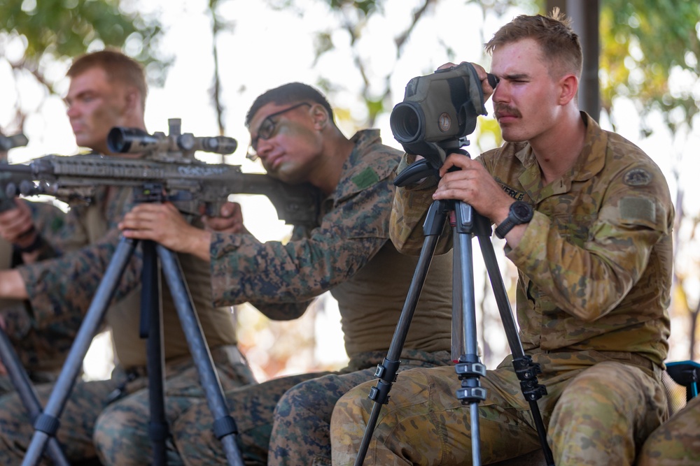 MRF-D 24.3: U.S. Marines, Australian Army Soldiers participate in live-fire stalking exercise