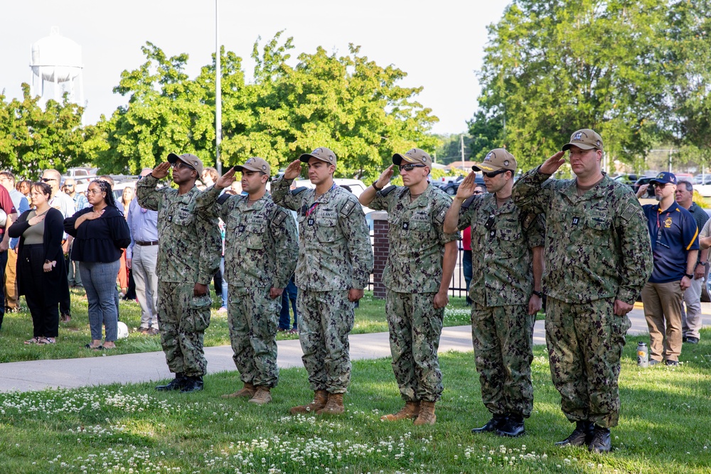 Remember the Fallen and Honor Their Sacrifice: Norfolk Naval Shipyard Stands United at Annual Memorial Day Fall-In for Colors