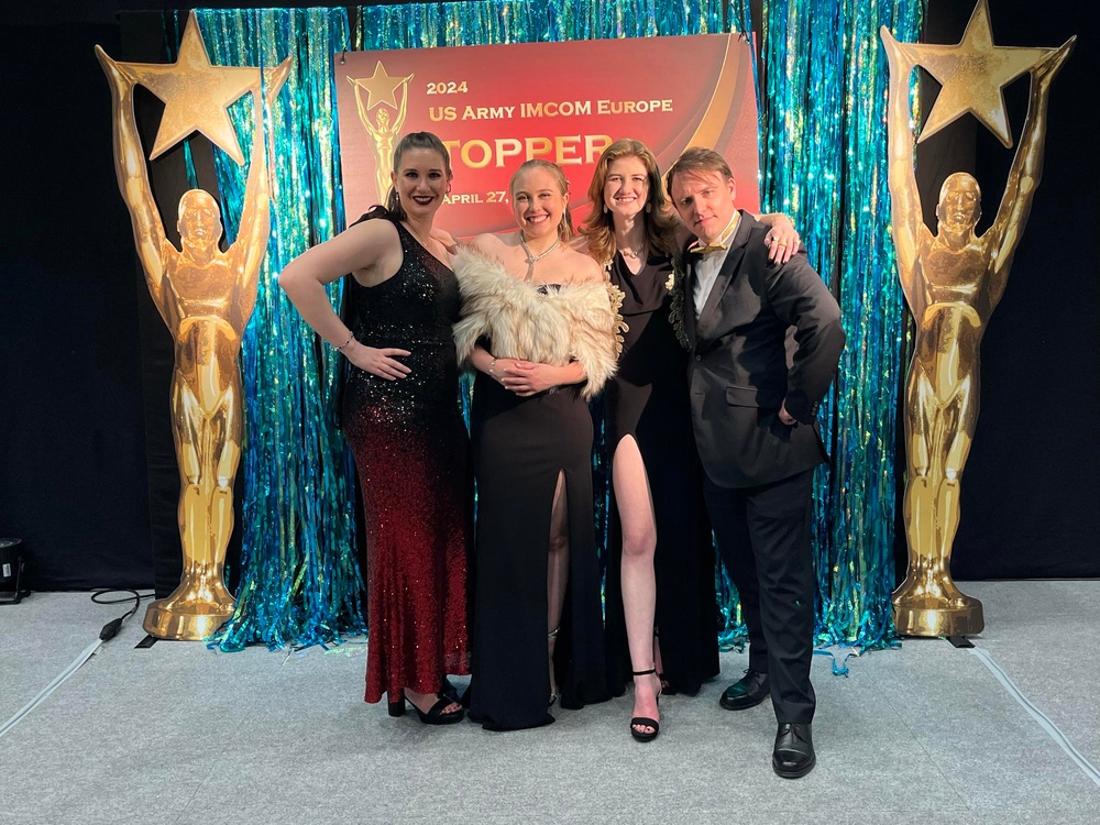 US Army Garrison Rheinland-Pfalz KMC Onstage Theater ‘rolls a critical hit’ at IMCOM Europe’s 63rd annual TOPPERS Awards