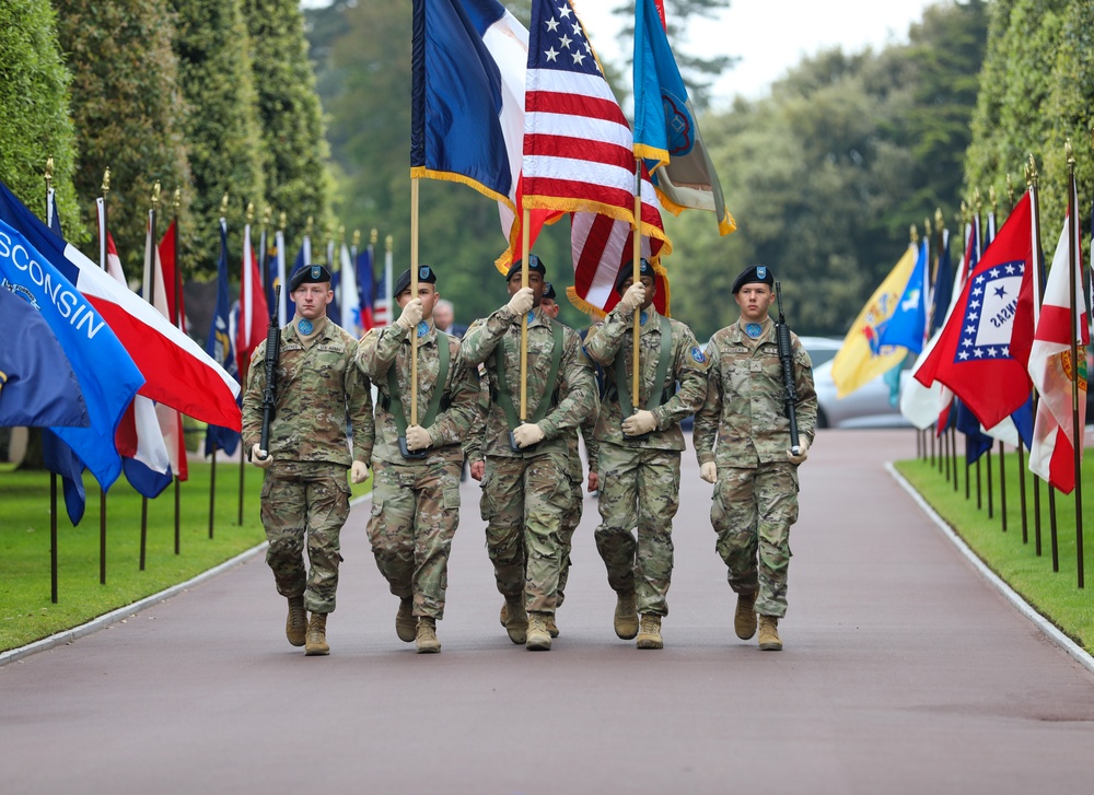 D-Day 79 Normandy American Cemetery Ceremony