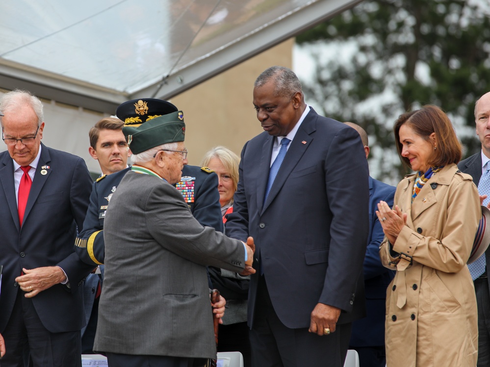 D-Day 79 Normandy American Cemetery Ceremony