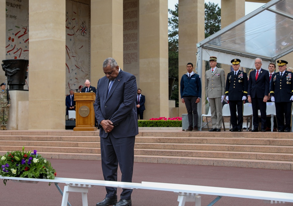 D-Day 79 Normandy American Cemetery Ceremony