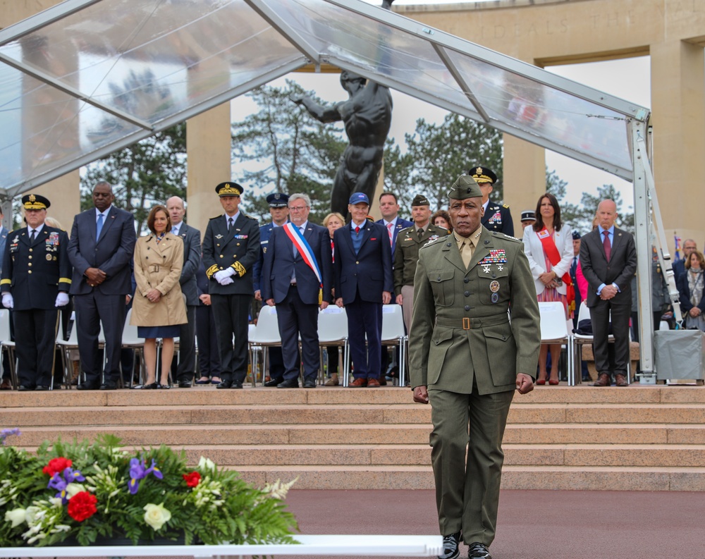 D-Day 79 Normandy American Cemetery Ceremony