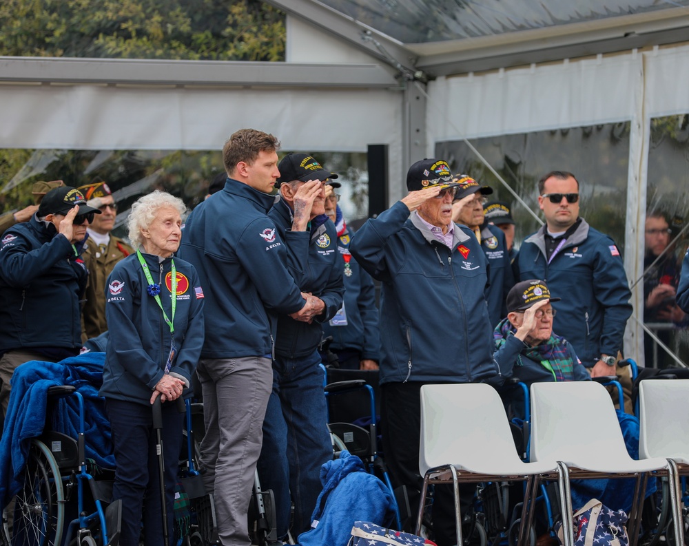 D-Day 79 Normandy American Cemetery Ceremony