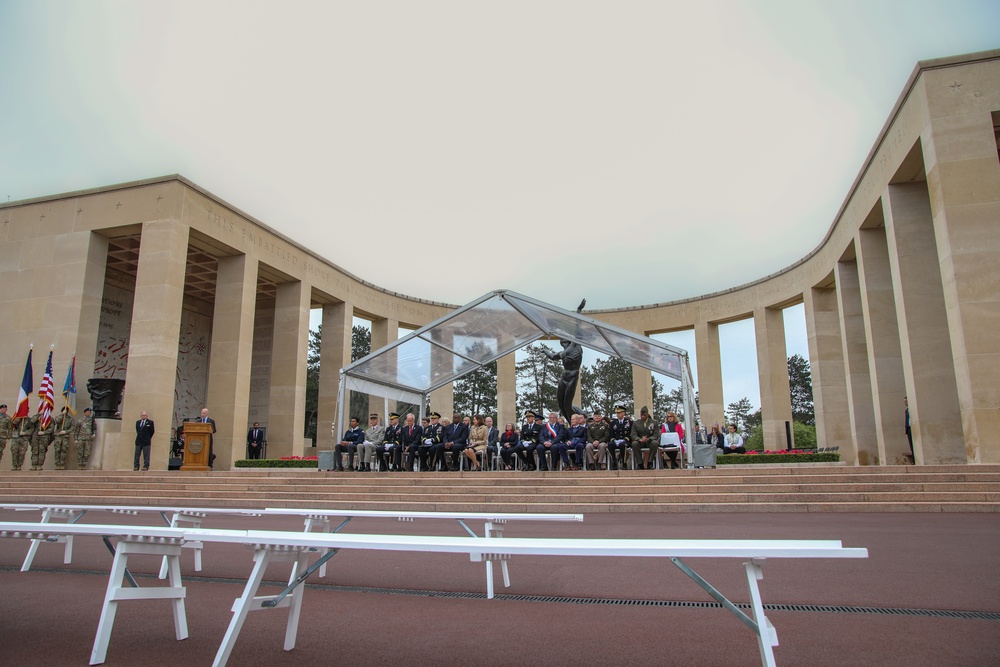 D-Day 79 Normandy American Cemetery Ceremony