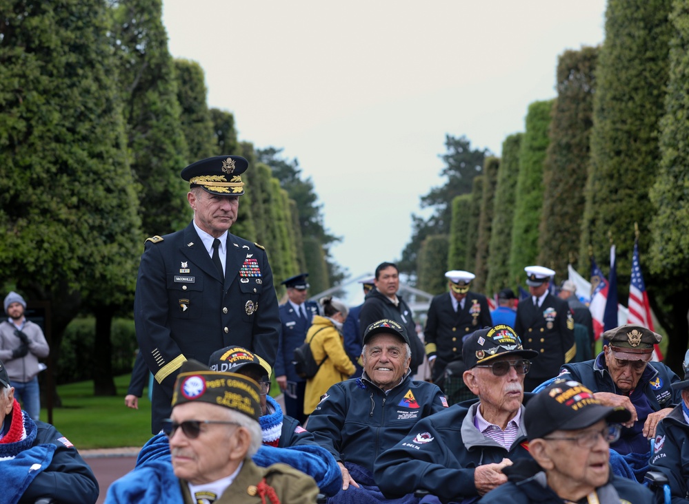 D-Day 79 Normandy American Cemetery Ceremony