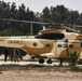 Moroccan Puma helicopter used for dynamic training in Tifnit