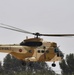 Moroccan Puma helicopter used for dynamic training in Tifnit