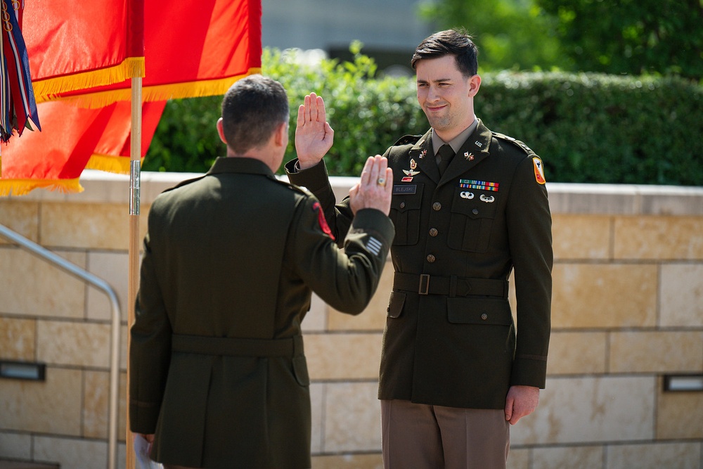 Promoted to general officer, Military Intelligence leader's ceremony is a celebration for a family with a legacy of military service