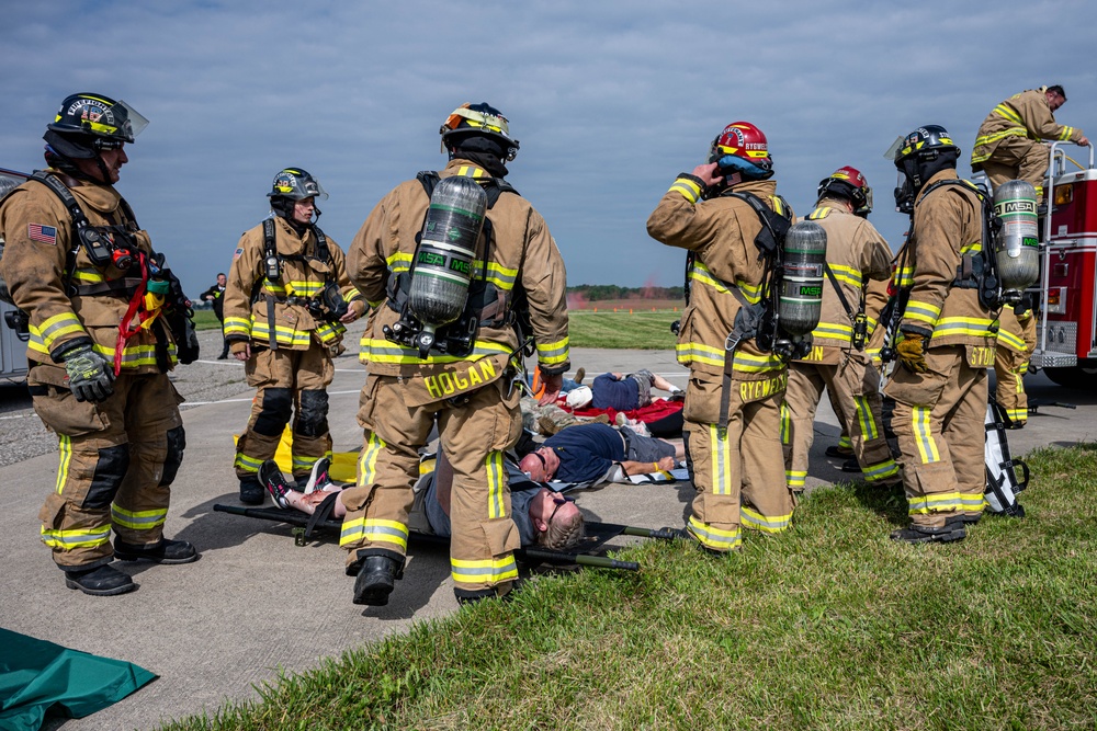 127th Wing first on the scene