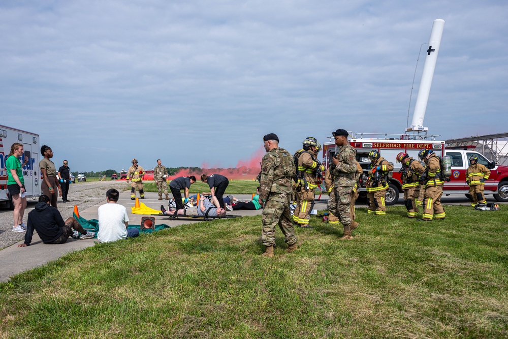 First Responders work together