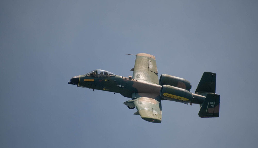 A-10C Thunderbolt II performs at 2024 Bethpage Air Show