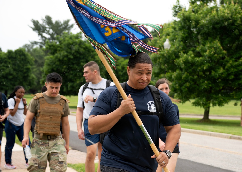 32nd IS Memorial Day Relay Ruck honors the fallen