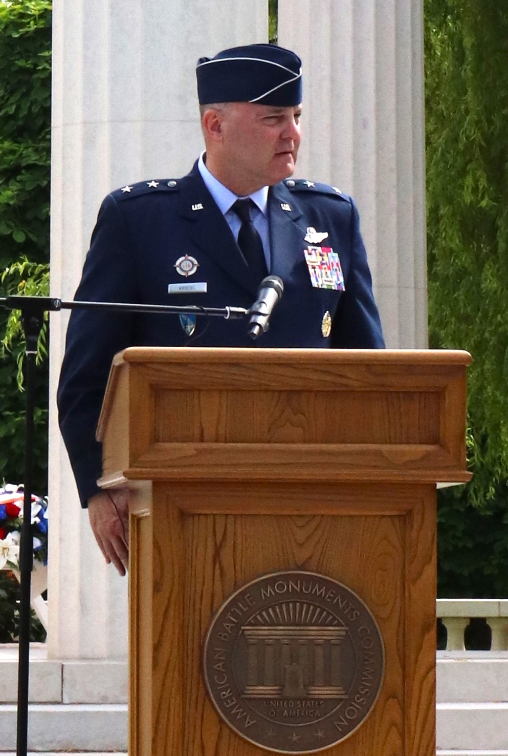 EUCOM J7 Speaks at St. Mihiel American Cemetery