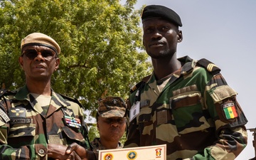 Senegalese graduate tactical combat casualty care course