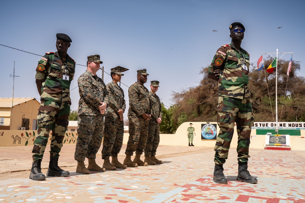 Senegalese graduate tactical combat casualty care course