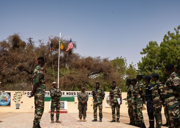Senegalese graduate tactical combat casualty care course