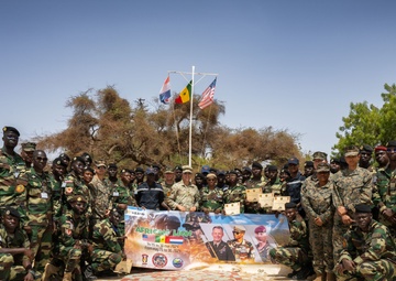 Senegalese graduate tactical combat casualty care course