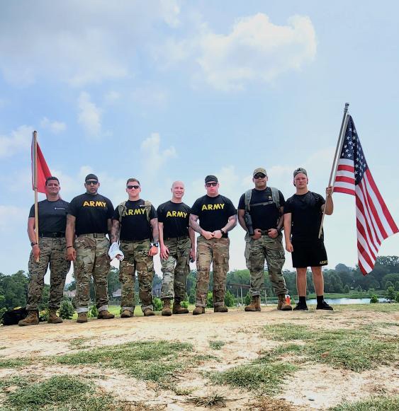 Local Army Recruiters Honor Fallen Soldiers with Memorial Day Ruck March