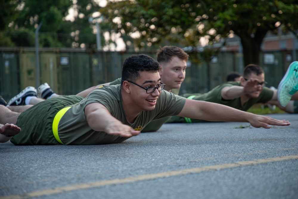 COMMSTRAT Marines honor the fallen