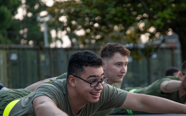 COMMSTRAT Marines honor the fallen