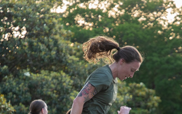 COMMSTRAT Marines honor the fallen