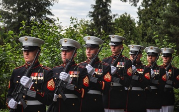 The 106th Anniversary of the battle of Belleau Wood Ceremony