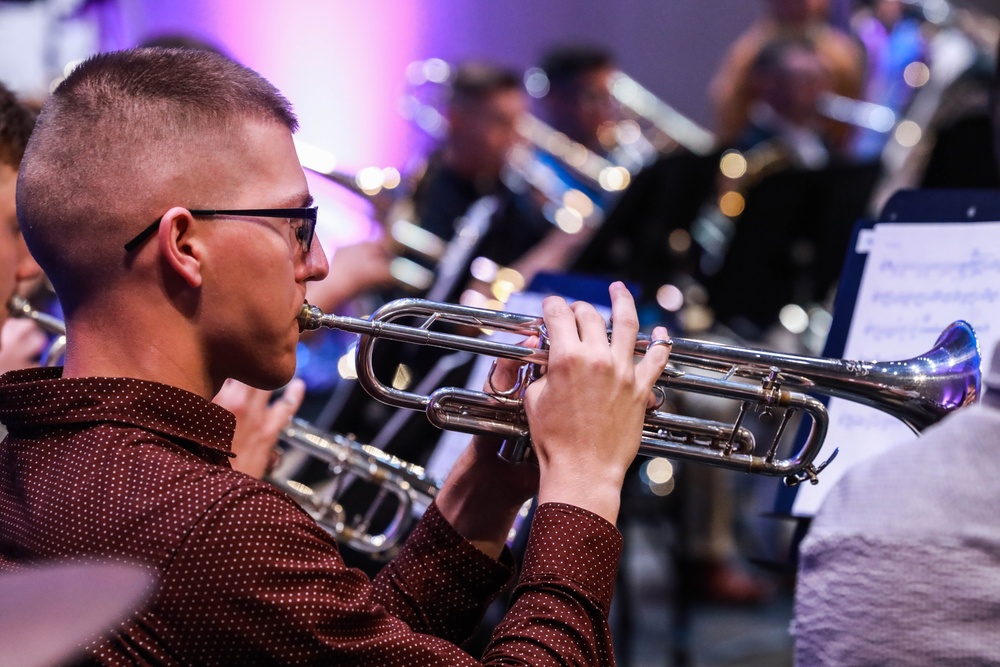 The 2d Marine Division Band Performs at Cite de la Musique et de la Danse