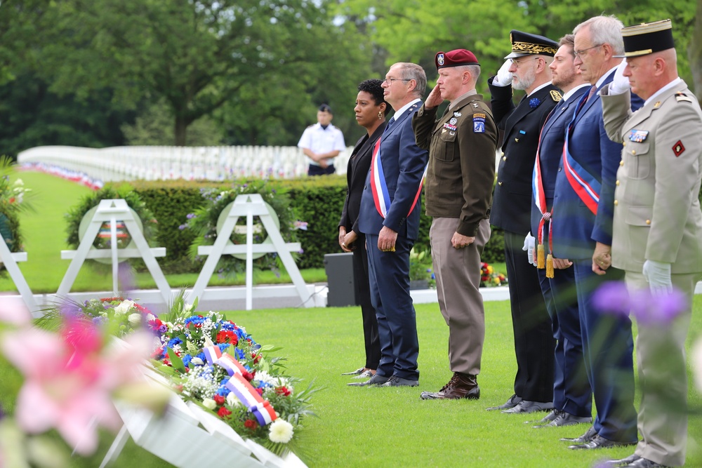 Lorraine American Cemetery Ceremony