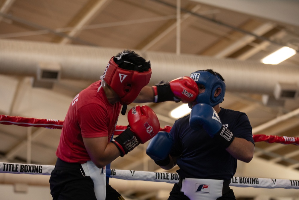 Paratroopers duke it out in boxing tournament during AAW 24