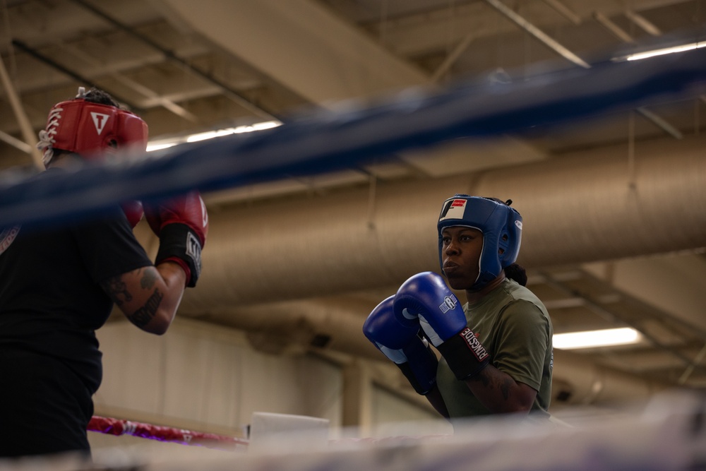 Paratroopers duke it out in boxing tournament during AAW 24