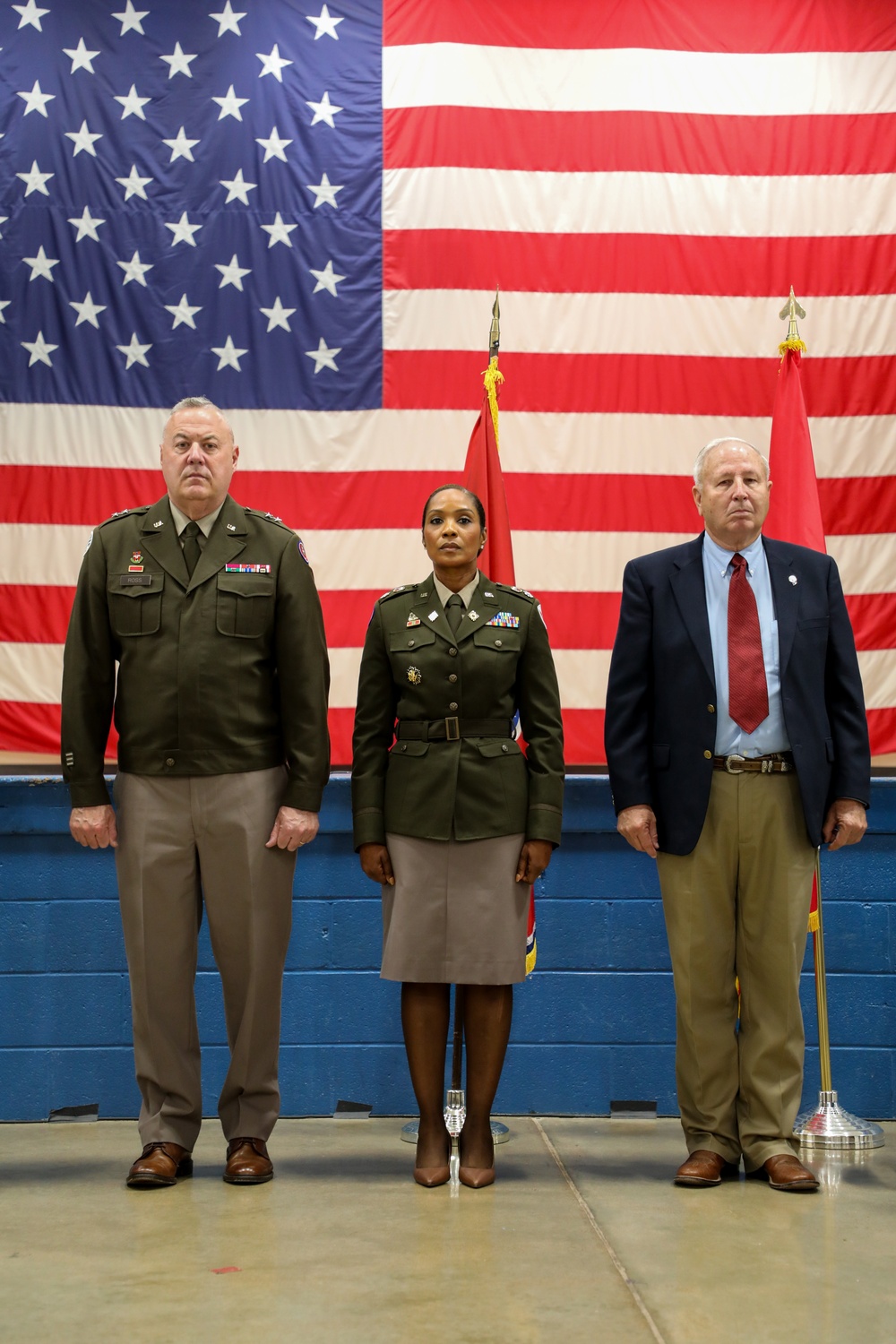 Promotion ceremony in honor of Lt. Col. Odessa K. Sam-Kpakra