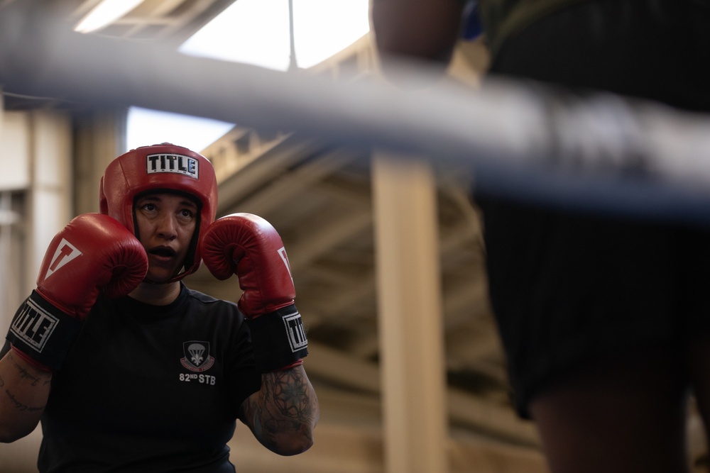 DVIDS - Images - Paratroopers duke it out in boxing tournament during ...