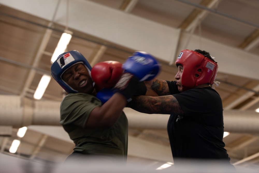 Paratroopers duke it out in boxing tournament during AAW 24