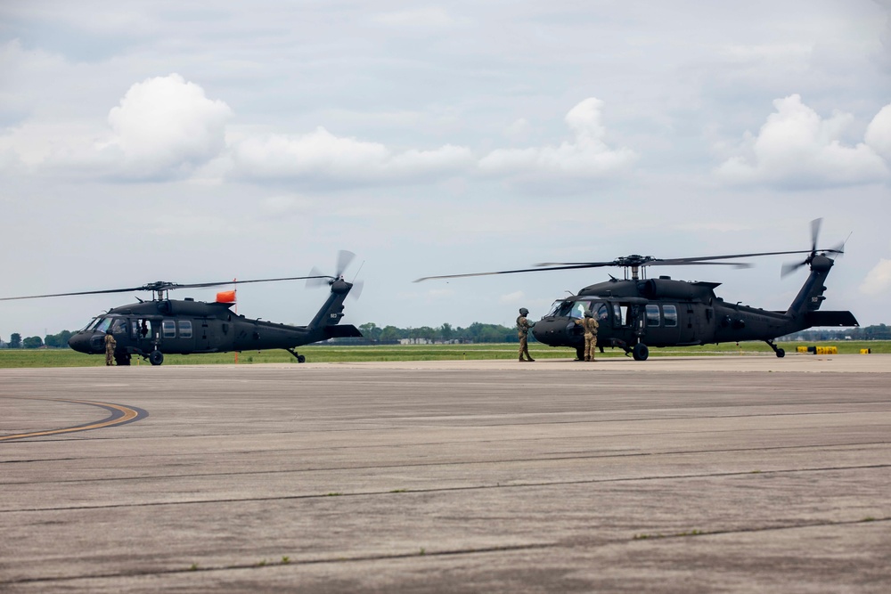 Indiana National Guard, Special Forces train in realistic evacuation scenario