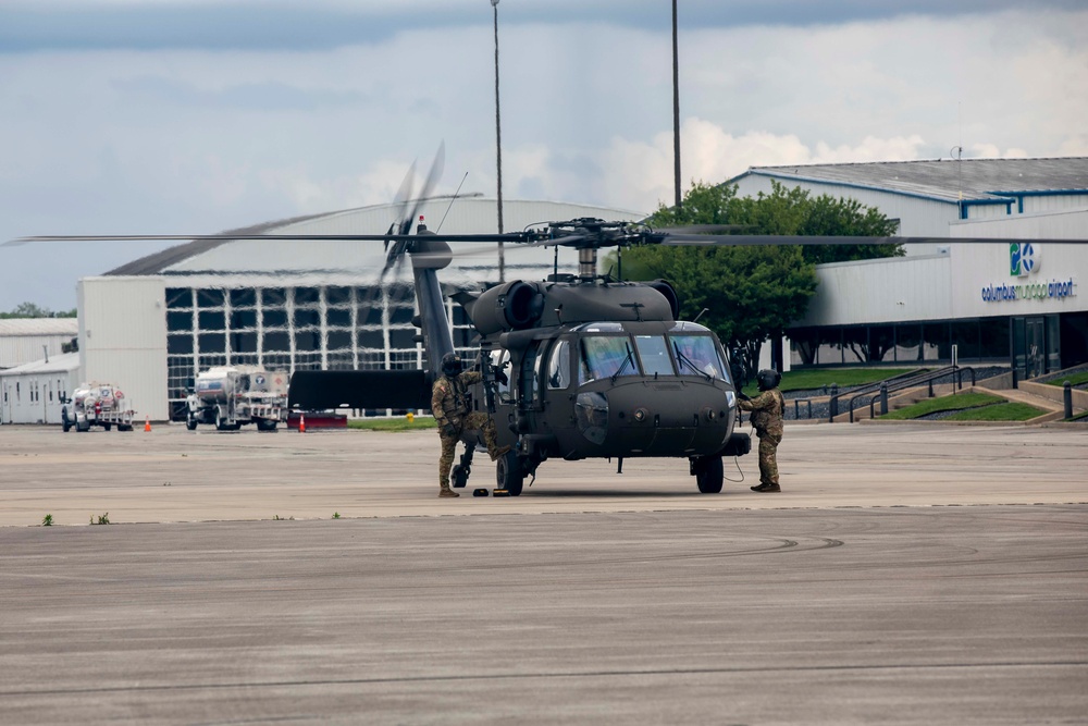 Indiana National Guard, Special Forces train in realistic evacuation scenario