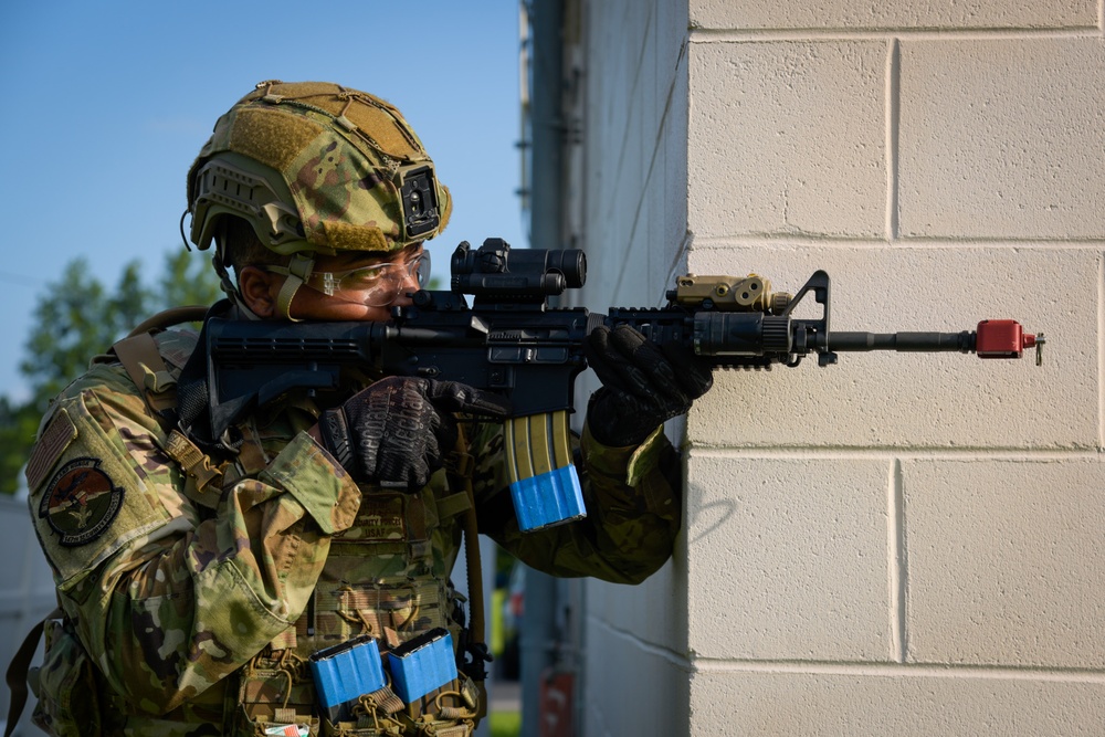 147TH SECURITY FORCES SQUADRON TRAIN FOR COMBAT READINESS