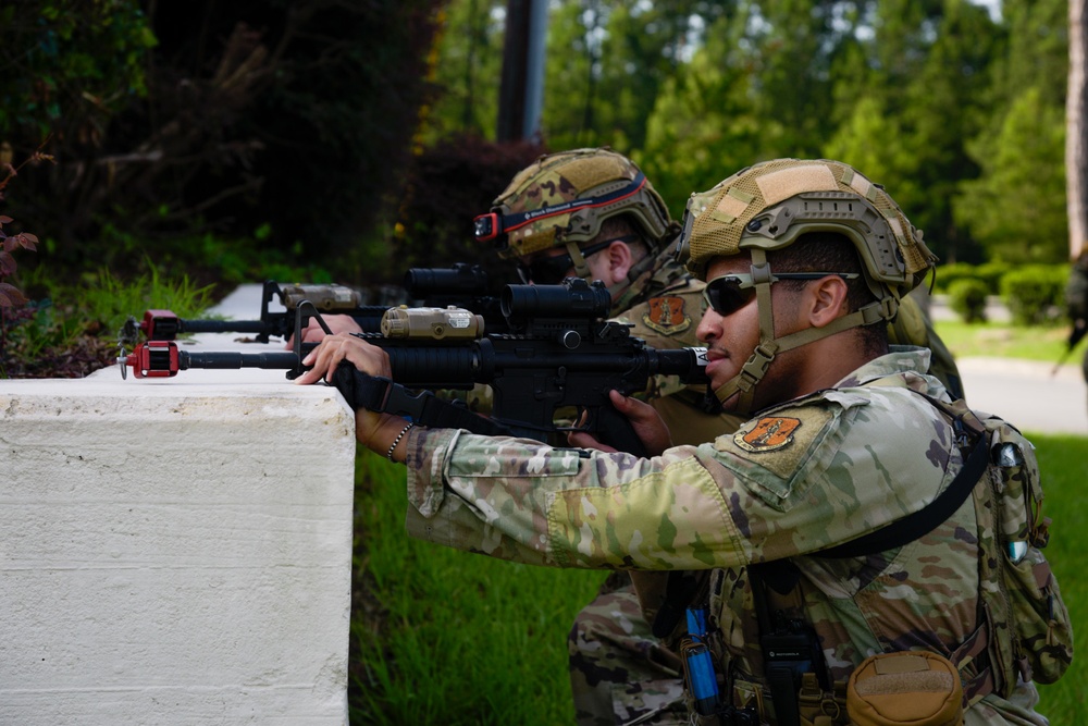 147TH SECURITY FORCES SQUADRON TRAIN FOR COMBAT READINESS