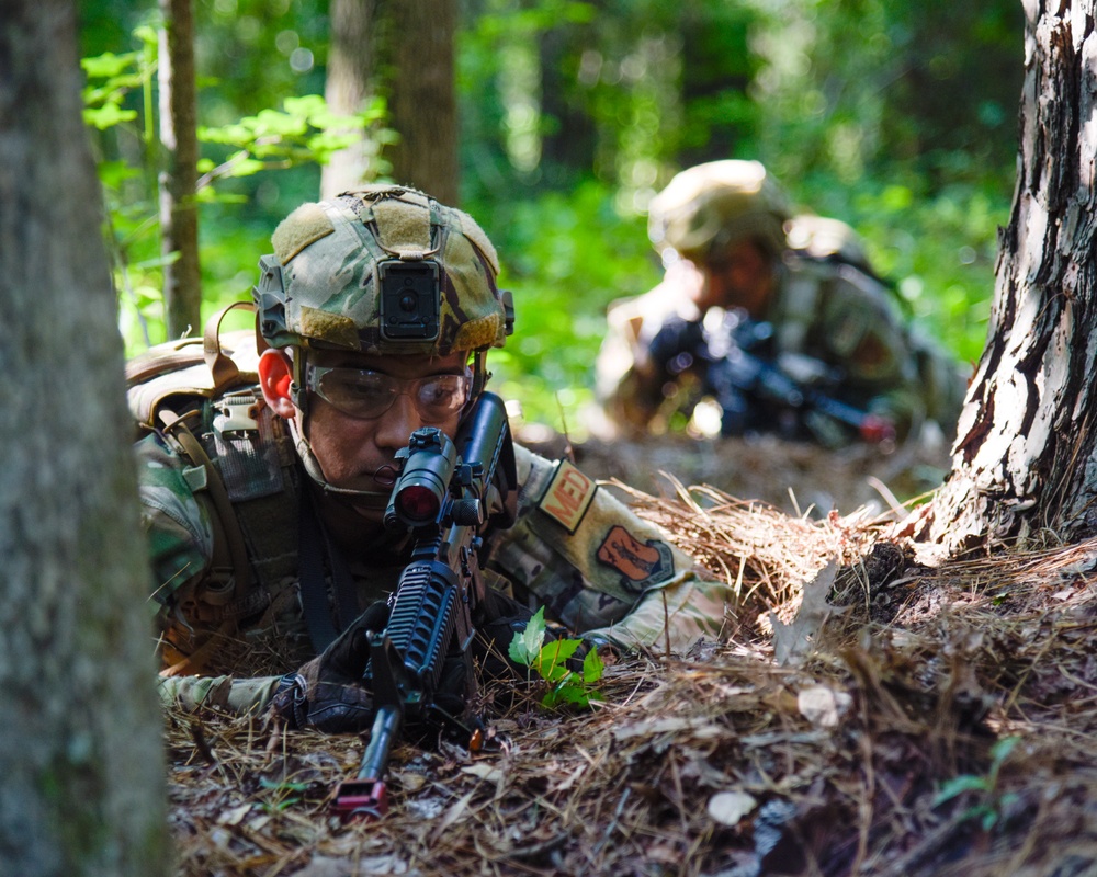 147TH SECURITY FORCES SQUADRON TRAIN FOR COMBAT READINESS